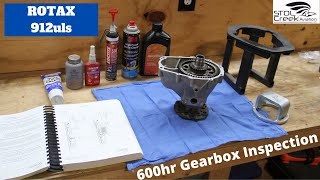 ROTAX 912uls 600hr Gearbox Inspection [upl. by Welch]