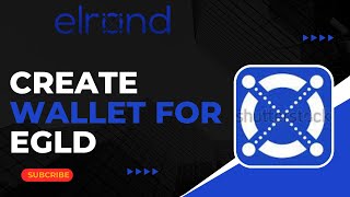 How to Create Elrond Wallet for eGLD [upl. by Guerin106]