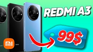 El NUEVO Redmi A3 Destrozará la GAMA BAJA 🤑 VAYA PRECIO [upl. by Etnud]