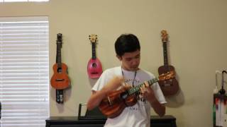 Kawika  Jake Shimabukuro cover solo ukulele [upl. by Fredie]