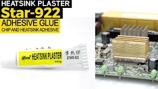 Adhesive heatsink permanent Plaster Star 922 [upl. by Naot409]