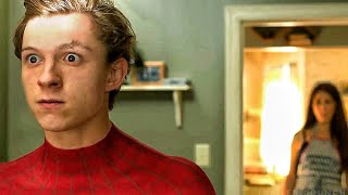 Aunt May Finds Out  quotWTFquot Ending Scene  Spider Man Homecoming 2017 Movie Clip HD [upl. by Llenaj]