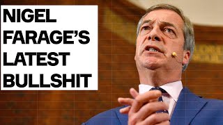 Nigel Farages Latest BULLSHT [upl. by Armallas]