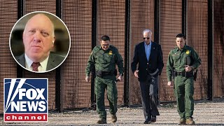 Who the hell does that ExICE director blasts Bidens unsecuring of border [upl. by Haelahk]