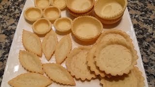 Ensemble de fond de tartes sucré variésقوالب التارت بأشكال مختلفة لذيذة سهلة وعملية [upl. by Aicyle]