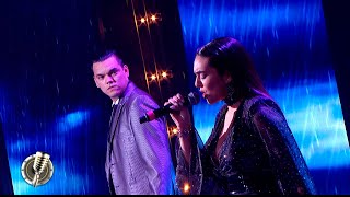 ¡Impresionante Ángela Leiva y Brian Lanzelotta cantaron quotQué ganas de no verte nunca másquot [upl. by Nnylirej]