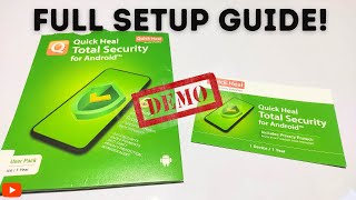 Quick Heal Antivirus For Android Devices  Activation Process  Best Antivirus for Mobile [upl. by Drofnats38]