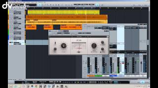 Native Instruments VC2A Compressor Demo [upl. by Enylrac569]