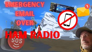 ICOM 7300 SEND SOS EMAIL BUTTON emergency hamradio sota [upl. by Llerrej]