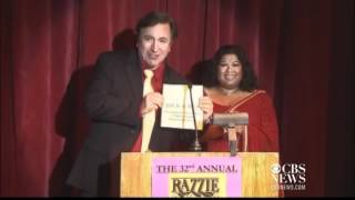 Adam Sandler sweeps Razzies [upl. by Jolanta]