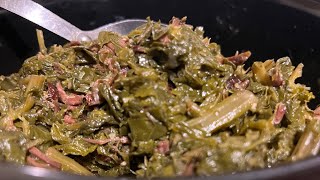 How To Make Greens In A CrockPot  Awesome for the 4th of July [upl. by Tiler]