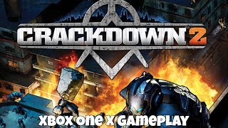 Crackdown 2  Xbox One X Backwards Compatible Gameplay [upl. by Tinya314]