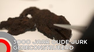 PreHistorisch Dorp reconstrueert 3000 jaar oude jurk [upl. by Nylcsoj]