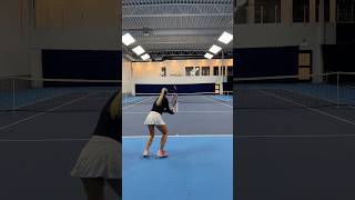 Tennis  drop shot 🫡 tennis tennisvideo tennisplayer tennisgirl tennislife viral [upl. by Arnst]