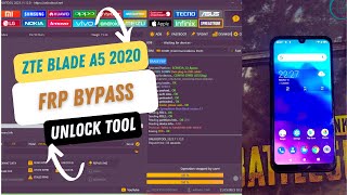 Zte blade a5 2020 Frp Bypass unlock tool ✔️ One Click [upl. by Brianne]