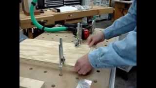 Demo using Festool Domino for Casework [upl. by Ardnuat]