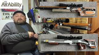 22 Anschutz 9015 Customised and Tuned Benchrest air rifles [upl. by Adiuqram]