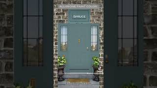 What color should my front door be if I have brown brick [upl. by Eusoj602]