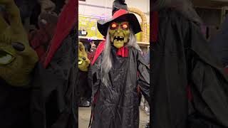 Home Depot Animated Spellcasting Witch Halloween 2024 shorts new 2024 [upl. by Hafinah993]