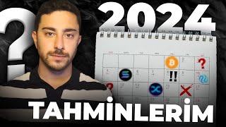 2024 Yılı İçin Milyoner Edecek 11 Kripto Tahminim 2 Bölüm [upl. by Eah]