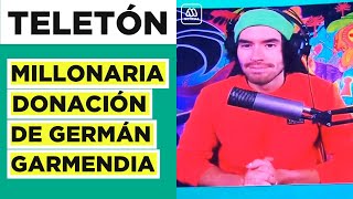 La millonaria donación de Germán Garmendia en la Teletón 2021 [upl. by Spragens]