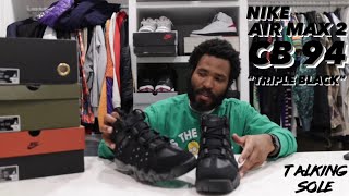 My FIRST 100 SUBSCRIBERS Nike AirMax CB 94 Triple BlackCherry 12 GIVEAWAY UPDATETALKING SOLE EP22 [upl. by Elleynod806]