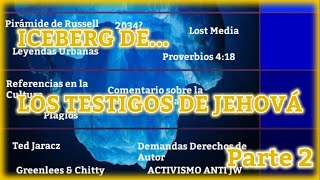 EL ICEBERG DE LOS TESTIGOS DE JEHOVÁ PARTE 2 [upl. by Onra]