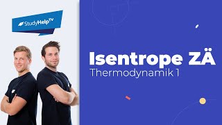 Isentrope Zustandsänderung Thermodynamik StudyHelp [upl. by Aarika]