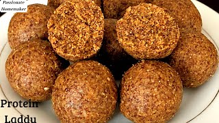 High Protein Energy Bites  Healthy Flax Seeds Laddu  Alsi Ke LadduAvisala LadduWeight Loss Laddu [upl. by Nnairahs]