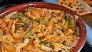 Sopas Mallorquinas de verano  Sopes destiu  Recetas Mallorquinas [upl. by Yddor]