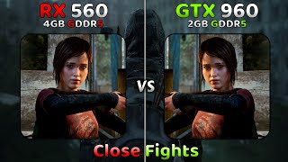 GTX 960 2GB vs RX 560 4GB in 2023  Real Battle of 2 Budget GPUs🔥 [upl. by Avehstab]