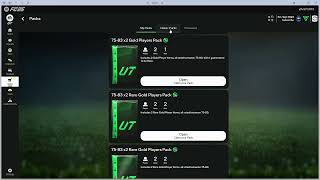 How to Open Packs in EA FC 25 Web App FC 25 Ultimate Team Companion App [upl. by Aikenahs]