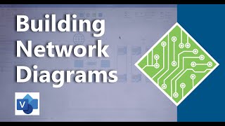 Building a Network Diagram Using Microsoft Visio 2021 [upl. by Anasxor]