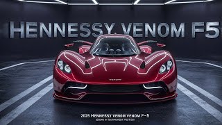 2025 Hennessey Venom F5 The Fastest Car in the World INSANE Top Speed Revealed [upl. by Rahal]