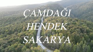 Çamdağı Hendek Sakarya 3112023 çamdağı hendek sakarya doğa sonbahar autumn drone keşfet [upl. by Maroj]