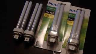 Saturday Projects™ com  Replacing Philips 26w PLC energy saver bright white 3500k cfl bulbs [upl. by Patrice]