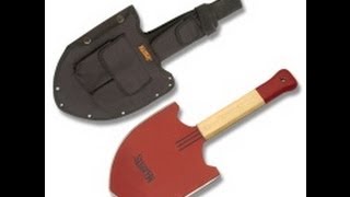 Marbles Devils Tail Shovel vs Cold Steel Special Forces Spetsnaz Shovel [upl. by Ketty]