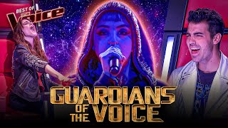 Awesome Songs from GUARDIANS OF THE GALAXY Vol 13 on The Voice  Top 10 [upl. by Ziegler]