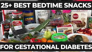 Bedtime Snack For Gestational Diabetes for good blood sugar levels [upl. by Ahsekyw]