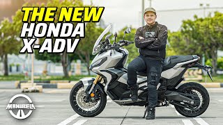 The New Honda XADV Adventure Scooter  First Ride Impression [upl. by Kenimod]