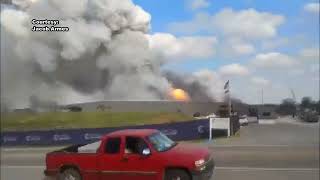 WATCH Explosion at Fredericktown battery plant [upl. by Derina323]