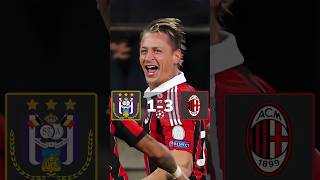 Philippe Mexes Stunning Overhead Kick vs Anderlecht [upl. by Arlon]