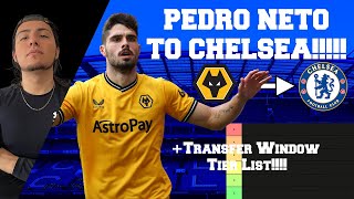 PEDRO NETO NEWS  TRANSFERS TIER LIST [upl. by Giacinta]