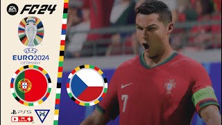 FC24丨Portugal vs Czechia丨UEFA EURO 2024丨歐洲國家盃丨葡萄牙 vs 捷克丨Group F丨Round 1 [upl. by Yelda]