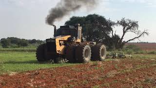 ACO 350 with V8 twin turbo diesel engine from ADE MercedesBenz pulling cultivator in South Africa [upl. by Aicilegna]