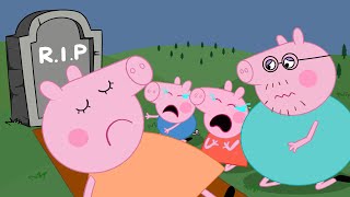 Mummy Peppa Pig Please Wake Up with Family  Peppa Pig Funny Animation [upl. by Morez]