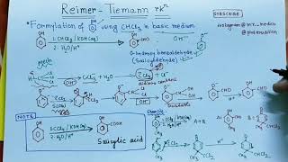 Reimer Tiemann reaction  Mechanism  example  trick  for NEET  JEE  AIIMS  BOARDS [upl. by Nevs]