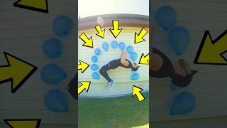 BACKFLIP BALLOON POP CHALLENGE 🎈 [upl. by Mcclelland]