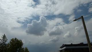 Cumulonimbus time lapse cloud time lapse [upl. by Addy476]