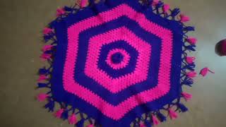 Thalposh crochet  DIY pongal kudai thalposh beautiful crosia thalaposh design [upl. by Efeek618]